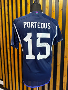 Ryan Porteous Signed 2022/23 Scotland Strip