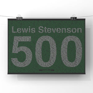 Text Print - Lewis Stevenson 500